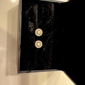 Zales 1/2 carat diamond earrings